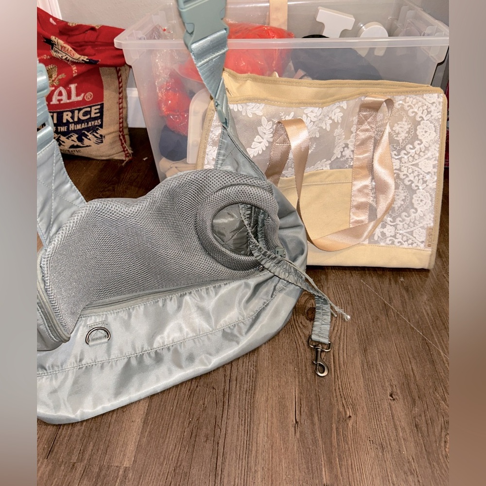 Two dog purses